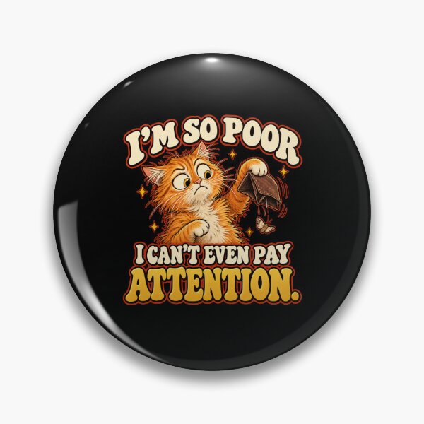 Item preview,  I'm So Poor – Funny Retro Wallet designed and sold by HeroProd.