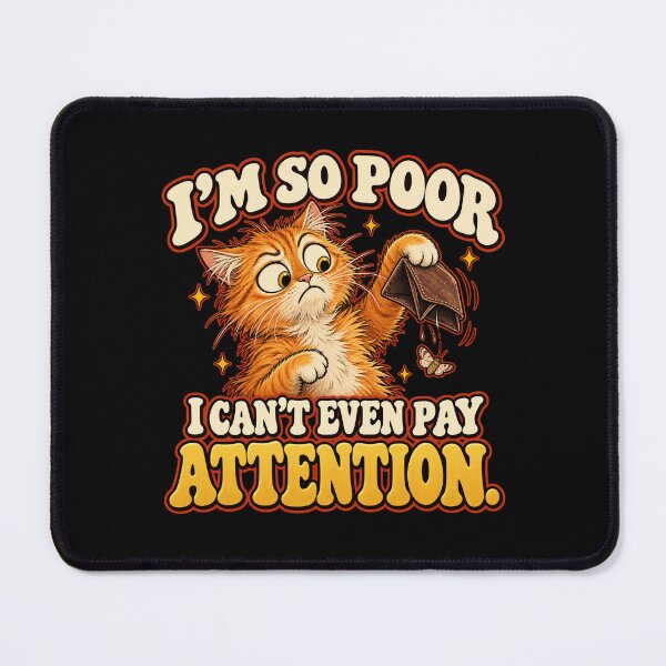 Item preview, I'm So Poor – Funny Retro Wallet designed and sold by HeroProd.
