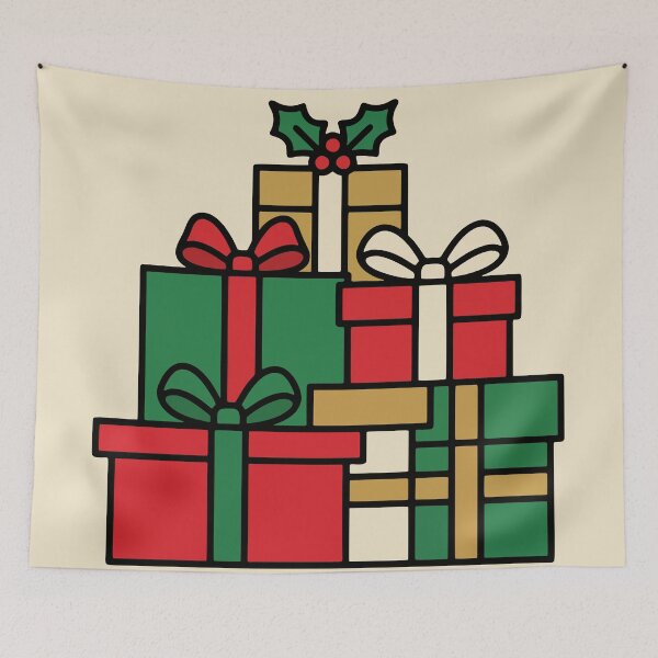 Artikelvorschau, Stapel Weihnachtsgeschenke entworfen und verkauft von AIG - Andrei Ilie Graphics.