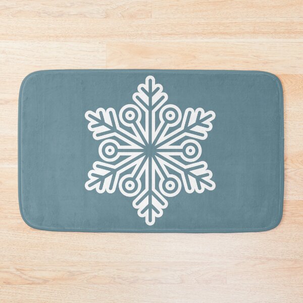 Item preview, Winter Snowflake Sage Blue Seamless Pattern Art designed and sold by ​Jyoti Digital Artist.