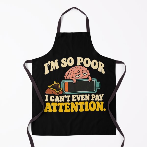Item preview, I'm So Poor – Funny Retro Wallet designed and sold by HeroProd.
