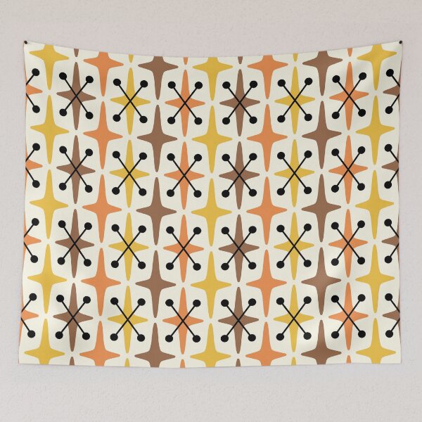Item preview, Mid Century Modern Starburst Pattern 483 designed and sold by tonymagnerart.