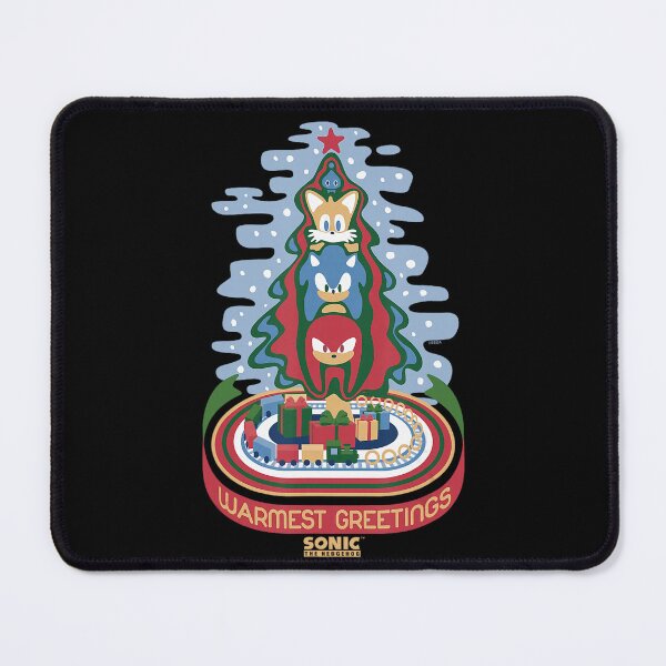 Item preview, Sonic The Hedgehog Christmas Tree Graphic designed and sold by RigobertoMan.