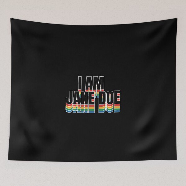 Item preview, I AM JANE DOE Believe Women designed and sold by starkle.