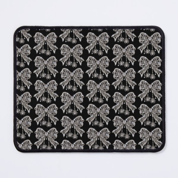 Item preview, Rhinestone Spiderweb Bow – Sparkly Gothic Halloween Y2K Glam designed and sold by Vsajanas.