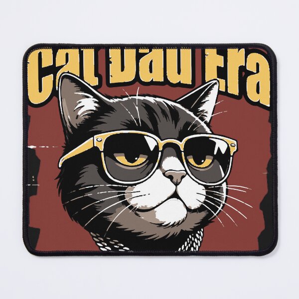Item preview, Cat Dad Era Cool Cat in Sunglasses and Gold Chain Funny Cat Dad designed and sold by LesGTs.
