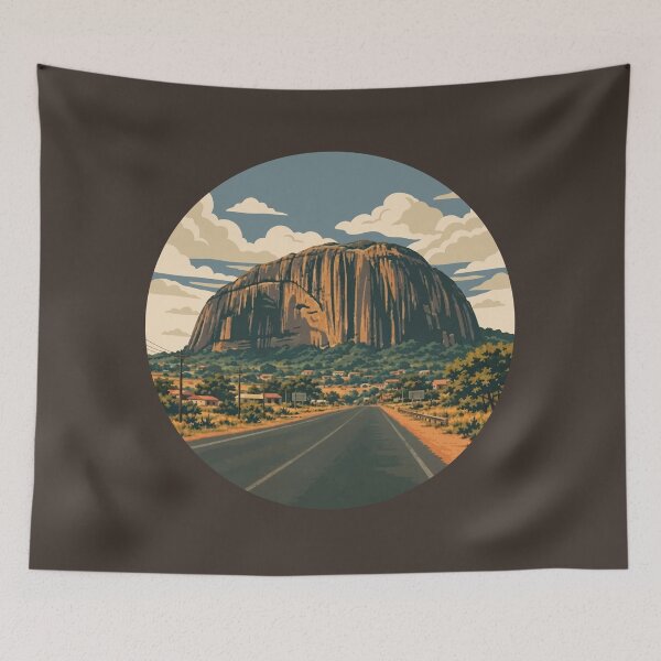Item preview, Zuma Rock | Niger State, Nigeria designed and sold by MammothArt.