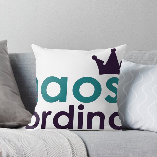 Item preview, Chaos Coordinator with Crown and Coffee Cup Funny Boss Mom Quote designed and sold by LesGTs.