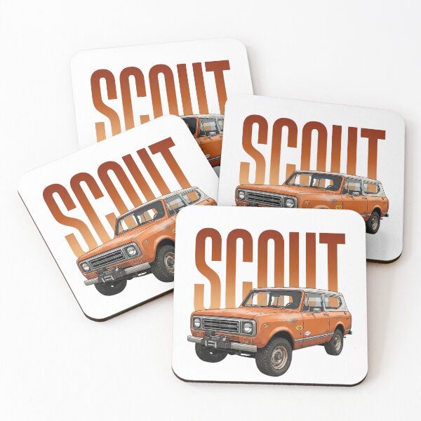 Item preview, Classic International Scout II 4x4 Off-Road - Vintage Harvester Truck Art designed and sold by Motorline44.