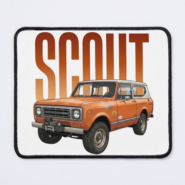 Item preview, Classic International Scout II 4x4 Off-Road - Vintage Harvester Truck Art designed and sold by Motorline44.