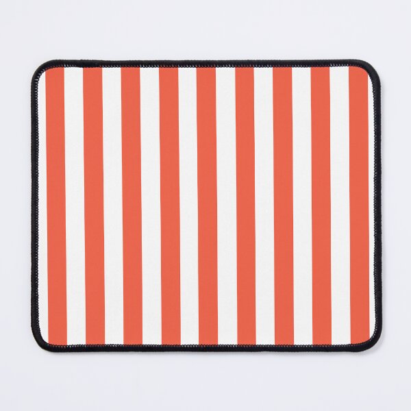 Item preview, Candy stripes in persimmon and white designed and sold by RishabhArts1.