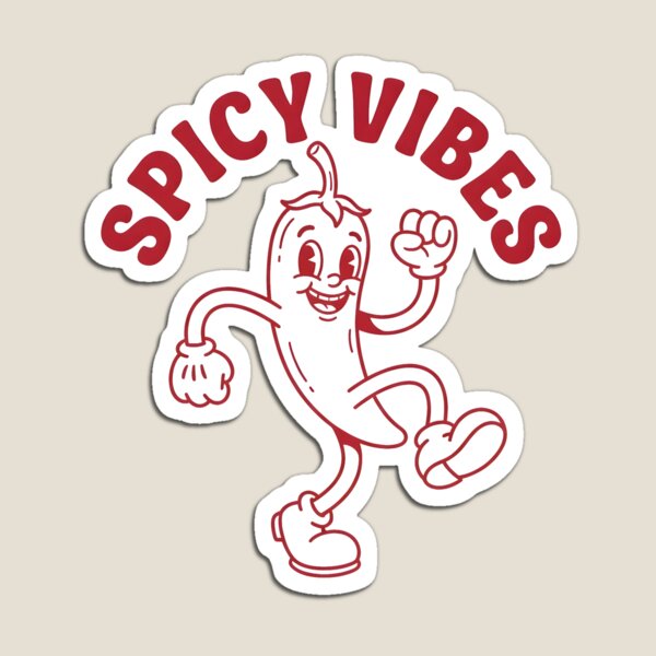Item preview, Vintage 1930s Rubber Hose Chili Pepper Spicy Vibes Art designed and sold by BobaBunny76.
