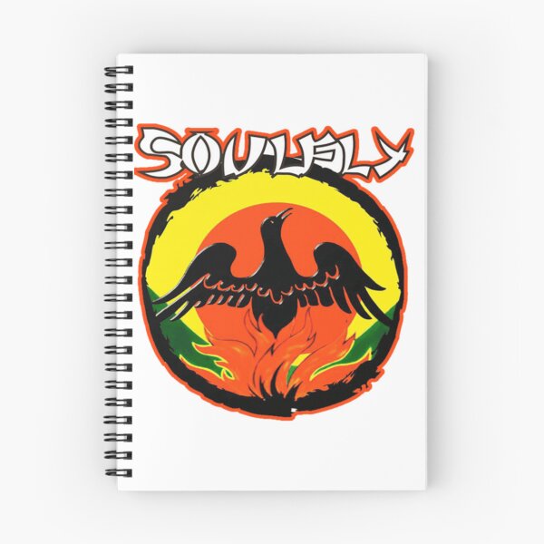 Item preview, Soulfly Black Bird Fire Metal Graphic designed and sold by RigobertoMan.