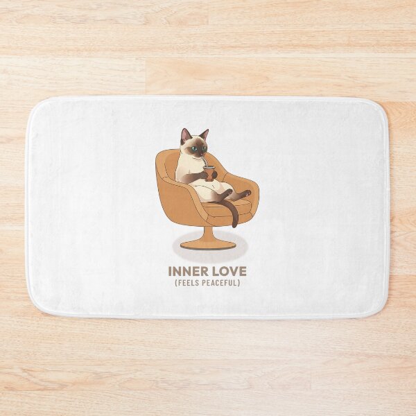 Item preview, Siamese Cat Drinking Mate Vintage Aesthetic designed and sold by COZY VINTAGE animal.