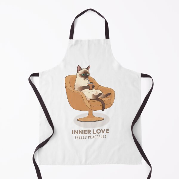 Item preview, Siamese Cat Drinking Mate Vintage Aesthetic designed and sold by COZY VINTAGE animal.