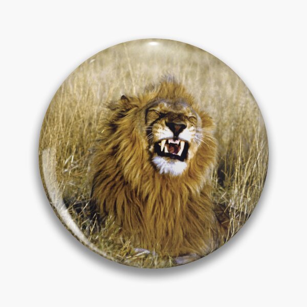 Item preview, Happy Lion. Golden Savannah Wildlife designed and sold by CCWorkfloor.