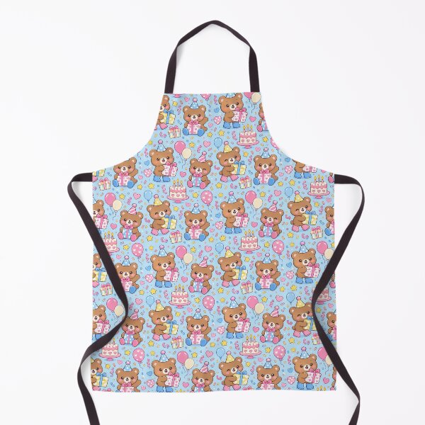 Item preview, Kawaii Birthday Bear Heart Gift Rain Boots Pattern designed and sold by Soft Berry Studio.