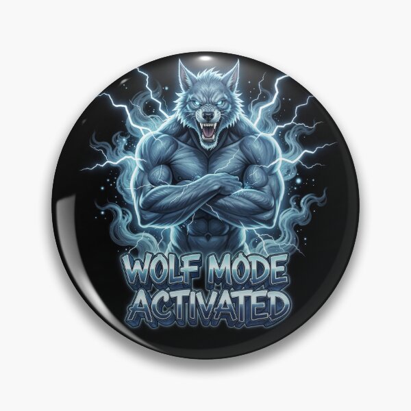 Item preview, Wolf Mode Activated Graphic Design designed and sold by AnnArtshock.