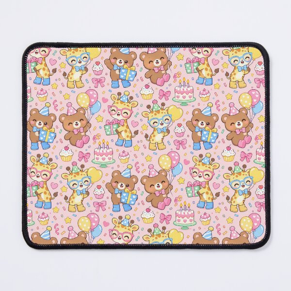 Item preview, Kawaii Birthday Bear and Giraffe Best Friends Pattern designed and sold by Soft Berry Studio.