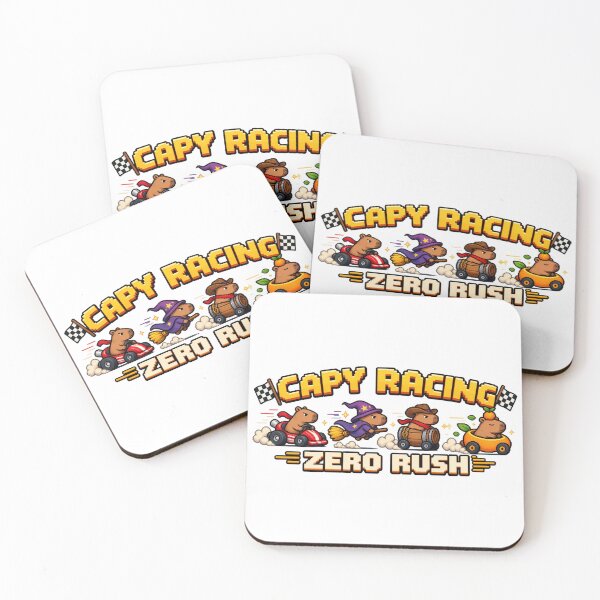 Item preview, Capy Racing: Zero Rush Pixel Art designed and sold by CircinusStore.