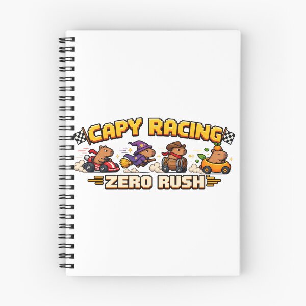 Item preview, Capy Racing: Zero Rush Pixel Art designed and sold by CircinusStore.