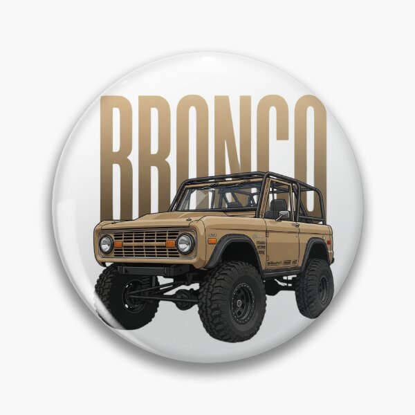 Item preview, Classic Ford Bronco 4x4 Off-Road Custom Truck Vintage Bronco Art designed and sold by Motorline44.