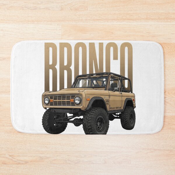 Item preview, Classic Ford Bronco 4x4 Off-Road Custom Truck Vintage Bronco Art designed and sold by Motorline44.