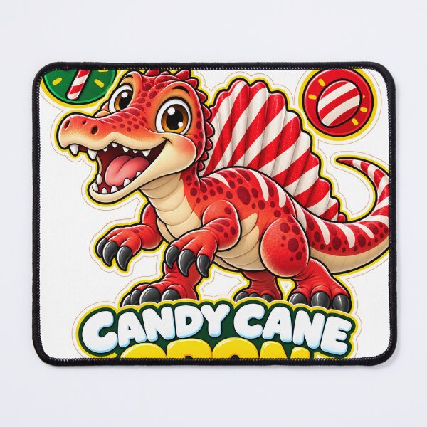 Item preview, Cute Candy Cane-odon Dino Christmas Shirt designed and sold by SunnyDesign82.