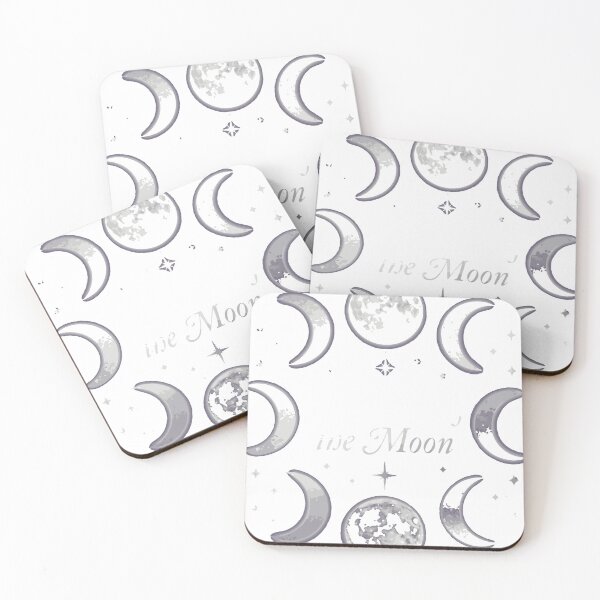 Item preview, Daughter of the Moon Celestial Moon Phases and Stars Witchy Art designed and sold by LesGTs.