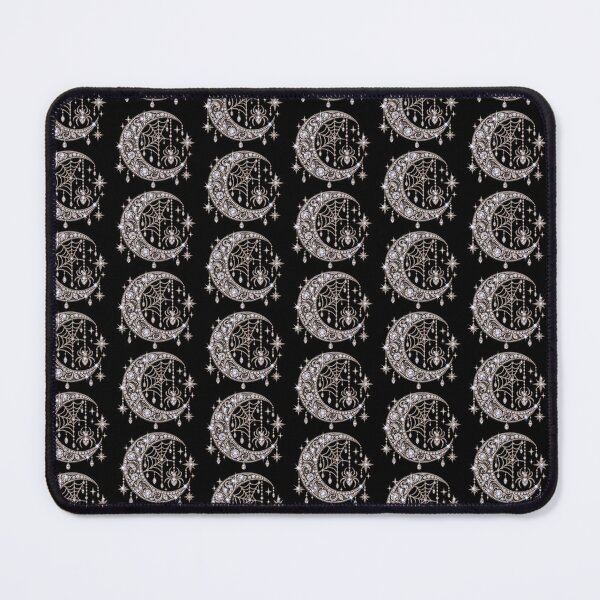 Item preview, Rhinestone Crescent Moon & Spider – Gothic Celestial Halloween Glam designed and sold by Vsajanas.