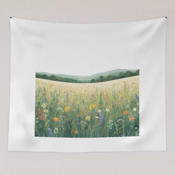 Item preview, Somewhere the Wildflowers Are Waiting designed and sold by catcurio.