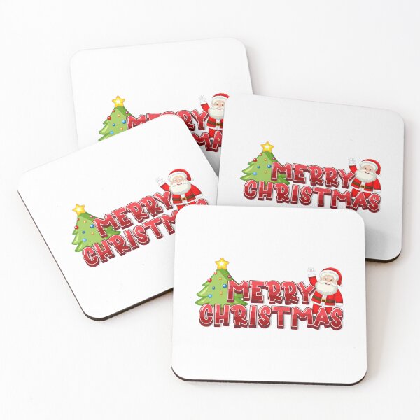 Item preview, Santa Claus Christmas Tree Merry Christmas Sticker designed and sold by lailakhalaf.