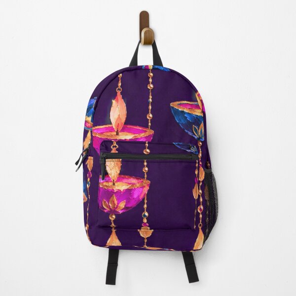 Item preview, Luxury Diwali Hanging Diya Pattern designed and sold by Paper&Palette.