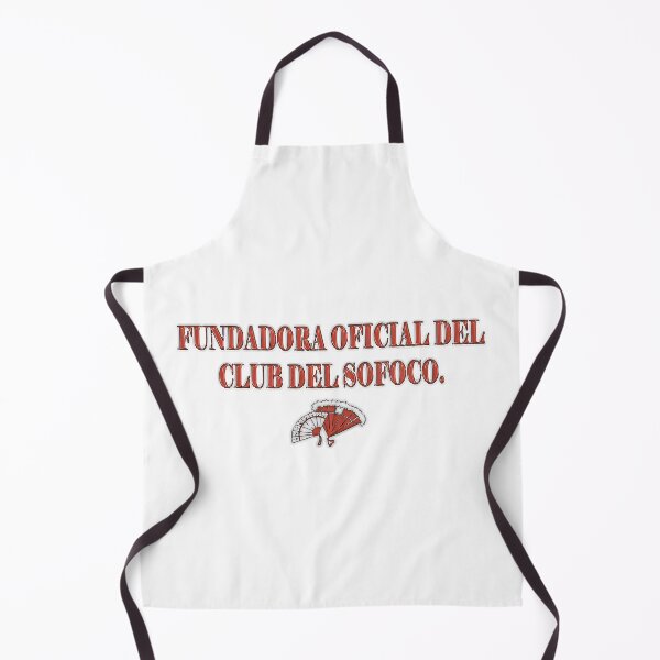 Item preview, Fundadora oficial del Club del Sofoco - Spanish Menopause Humor designed and sold by Yamy Morrell Art and Design.