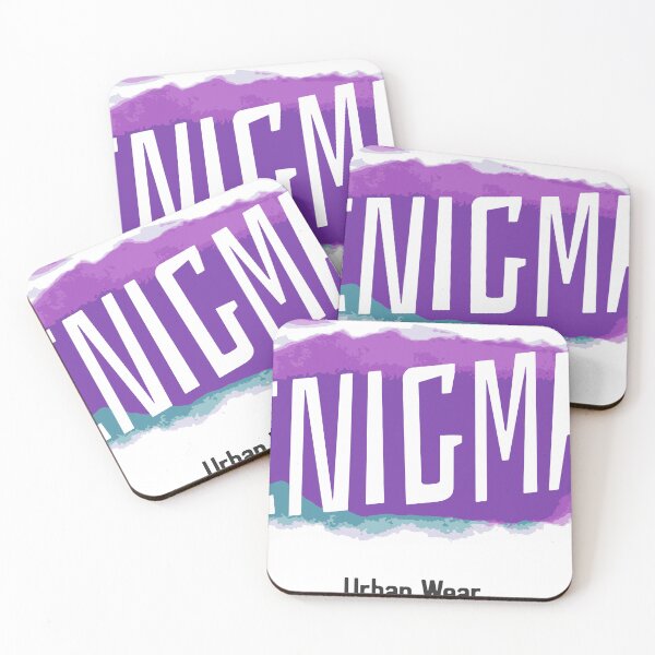 Item preview, Enigma Urban Wear Bold Purple Streetwear Graffiti Typography designed and sold by LesGTs.