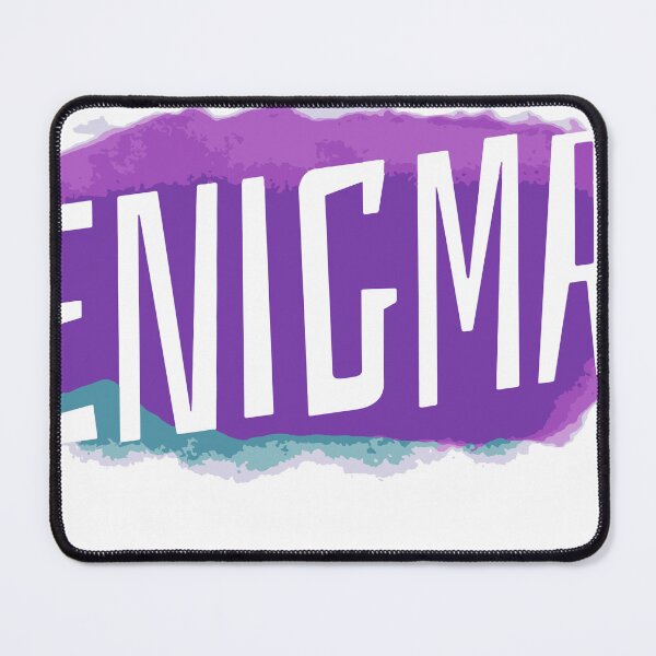 Item preview, Enigma Urban Wear Bold Purple Streetwear Graffiti Typography designed and sold by LesGTs.