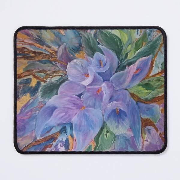 Item preview, Lilak lilies floral  designed and sold by Isabel Alfarrobinha.