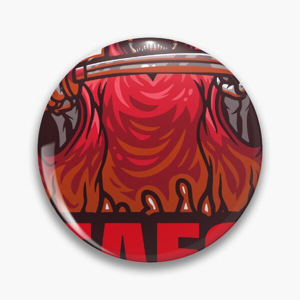 Item preview, FAFO Red Grim Reaper with Katana Sword Dark Humor Gothic Art designed and sold by LesGTs.