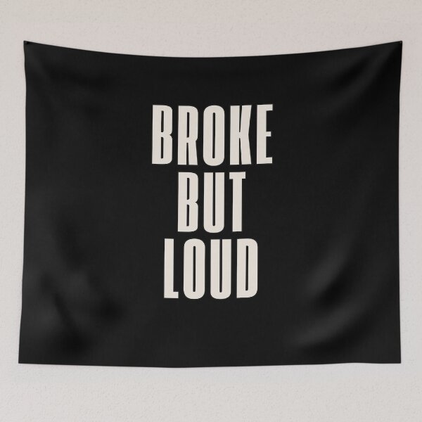 Item preview, broke but loud designed and sold by VYRON STUDIO.