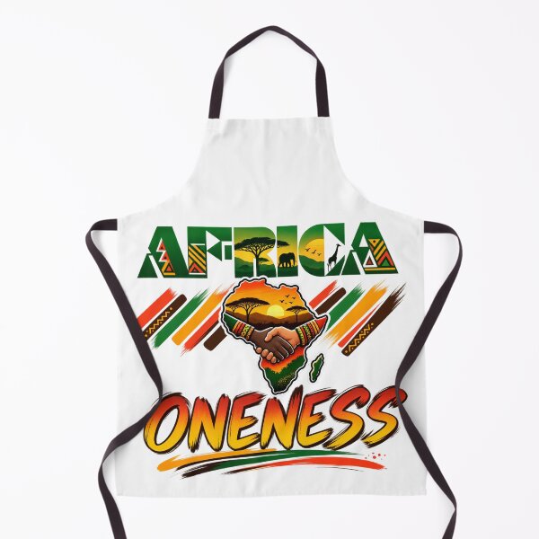 Item preview, Africa Oneness Handshake Map Sunset Design designed and sold by Tobietales.