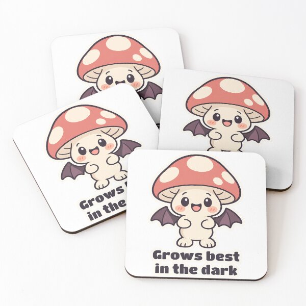 Item preview, Spooky Mushroom Sprite Grows Best in the Dark designed and sold by OuqCreations.