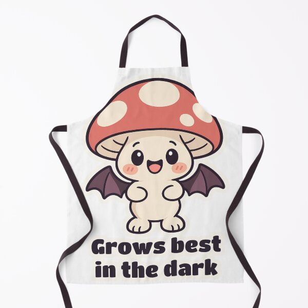 Item preview, Spooky Mushroom Sprite Grows Best in the Dark designed and sold by OuqCreations.