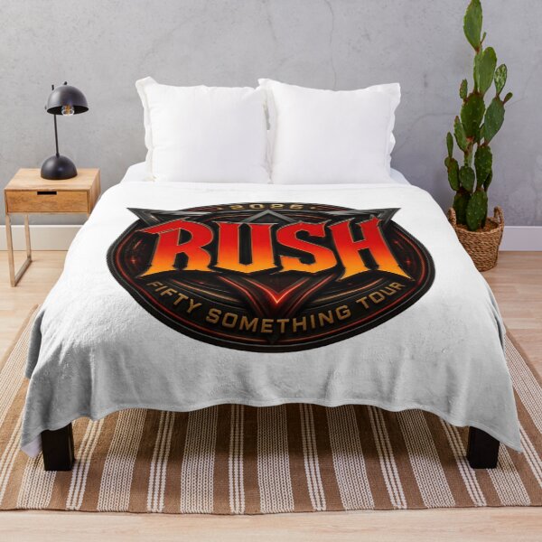 Item preview, RUSH 2026 FIFTY SOMETHING TOUR Emblem designed and sold by FogliaDreamArt.