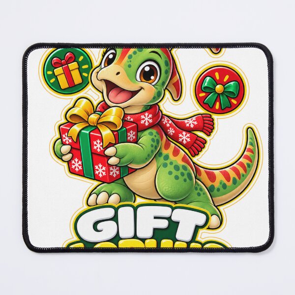 Item preview, Cute Gift-lophus Dino Christmas Tee designed and sold by SunnyDesign82.