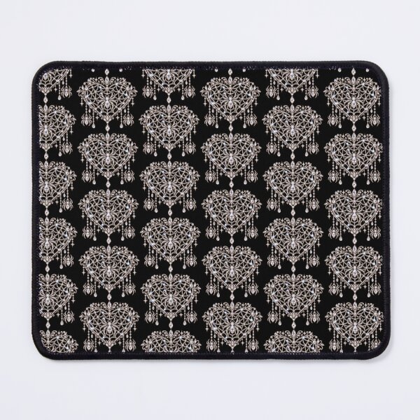 Item preview, Rhinestone Spiderweb Heart – Gothic Halloween Y2K Spooky Glam designed and sold by Vsajanas.