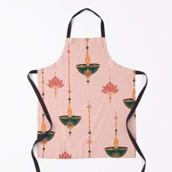 Item preview, Luxury Diwali Hanging Diya Pattern designed and sold by Paper&Palette.