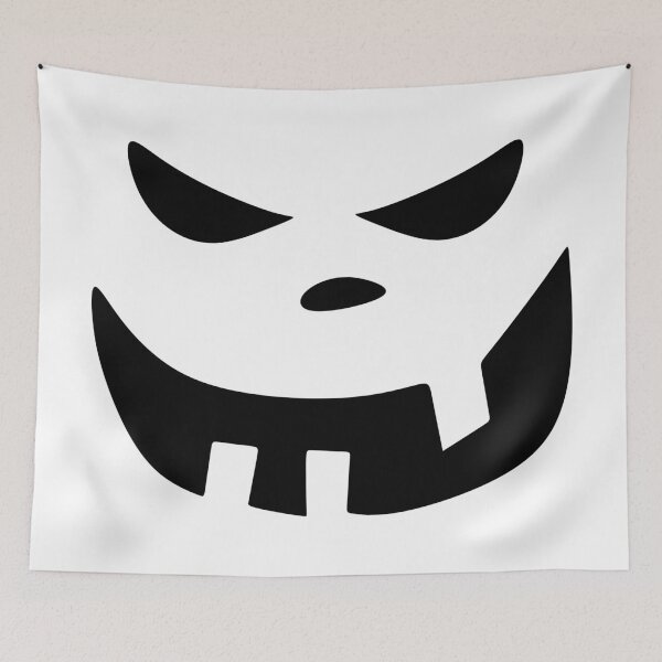 Item preview, JACK-O’-LANTERN FACE, Unique designed and sold by villacreativa.