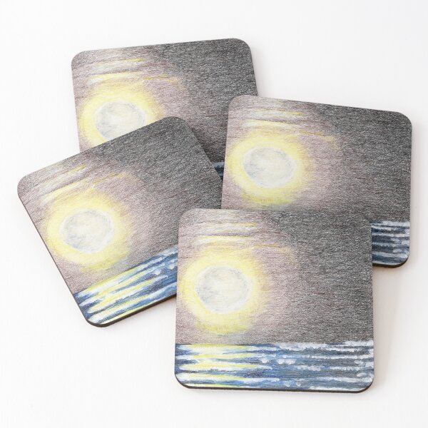 Item preview, Full moon stormy night  designed and sold by spencerrobeson.
