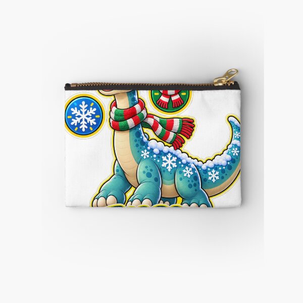 Item preview, Cute Snow Brachio Dino Christmas Tee designed and sold by SunnyDesign82.