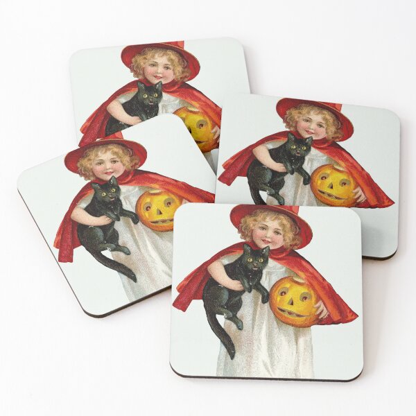 Item preview, A Jolly Hallowe'en by Ellen Clapsaddle, 1909 designed and sold by Exhumed Archives.
